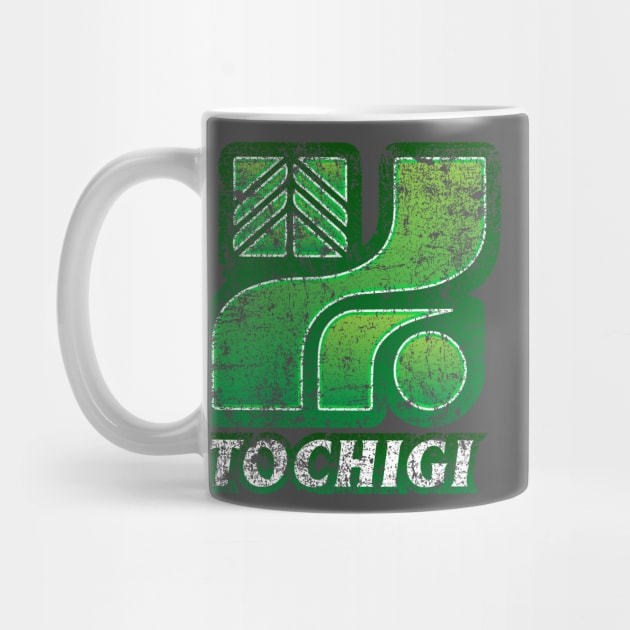 Tochigi Prefecture Japanese Symbol Distresed by PsychicCat